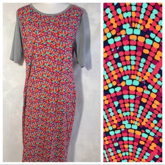 LuLaRoe Dresses & Skirts - NWT! Lularoe Colorful Geometric Julia